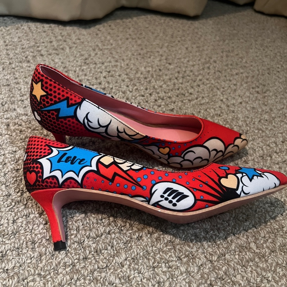 Colorful Pop Art Women's Shoes